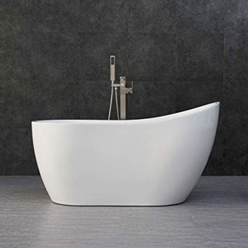 WOODBRIDGE White 54" Acrylic Bathtub