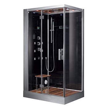 Ariel Platinum DZ959F8-BLK-L Steam Shower