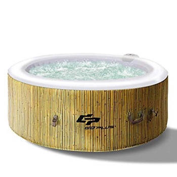 Goplus 4-6 Person Outdoor Spa Inflatable Hot Tub