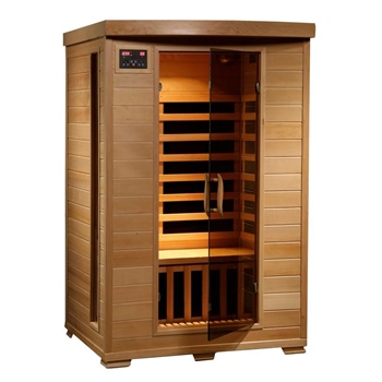 Radiant Saunas 2-Person Hemlock Infrared Sauna