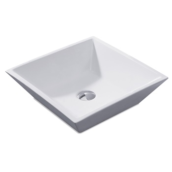 Luxier CS-006 Bathroom Porcelain Ceramic Vessel Vanity Sink Art Basin