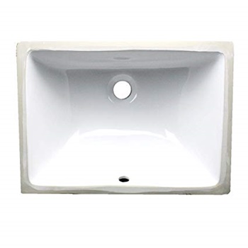 Nantucket Sinks UM - 16 x11 Inch Ceramic Undermount Vanity