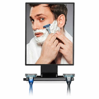 ToiletTree Products Deluxe Larger Fogless Shower Shaving Mirror